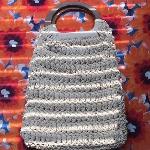 Adorable knitted purse